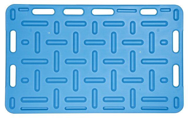 Bild 1 von Schweine-Treibbrett  / (Größe:) 126 xm   x  76 cm / (Farbe:) blau