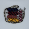 Bild 3 von Führstrick mit Panikhaken  / (Farbe) bordeaux