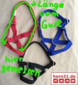 Bild 3 von Ziegenhalfter aus Nylongurt  / (Größe) 55 / (Farbe) rot